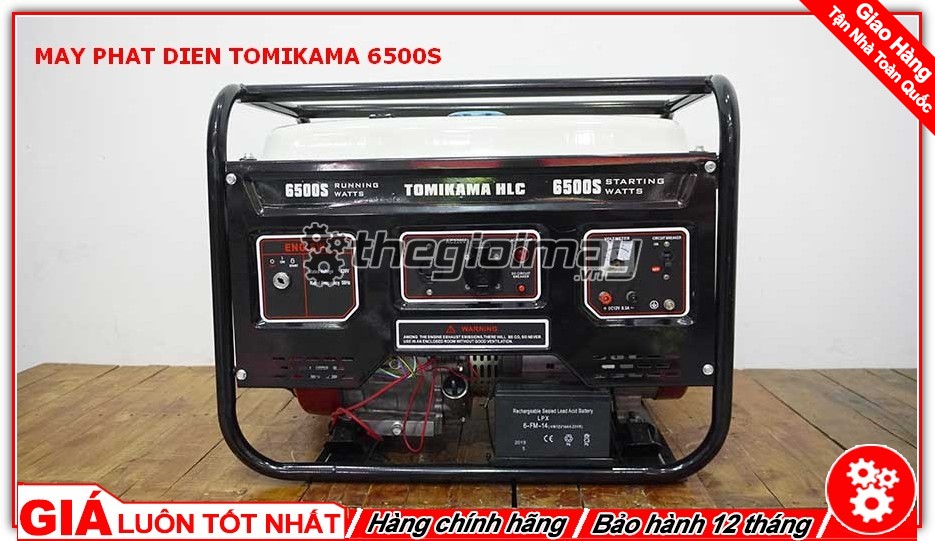 Máy phát điện TOMIKAMA 6500S