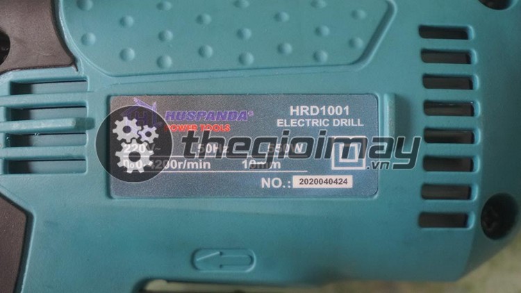 Thông số kỹ thuật của máy khoan điện Huspanda HRD 1001