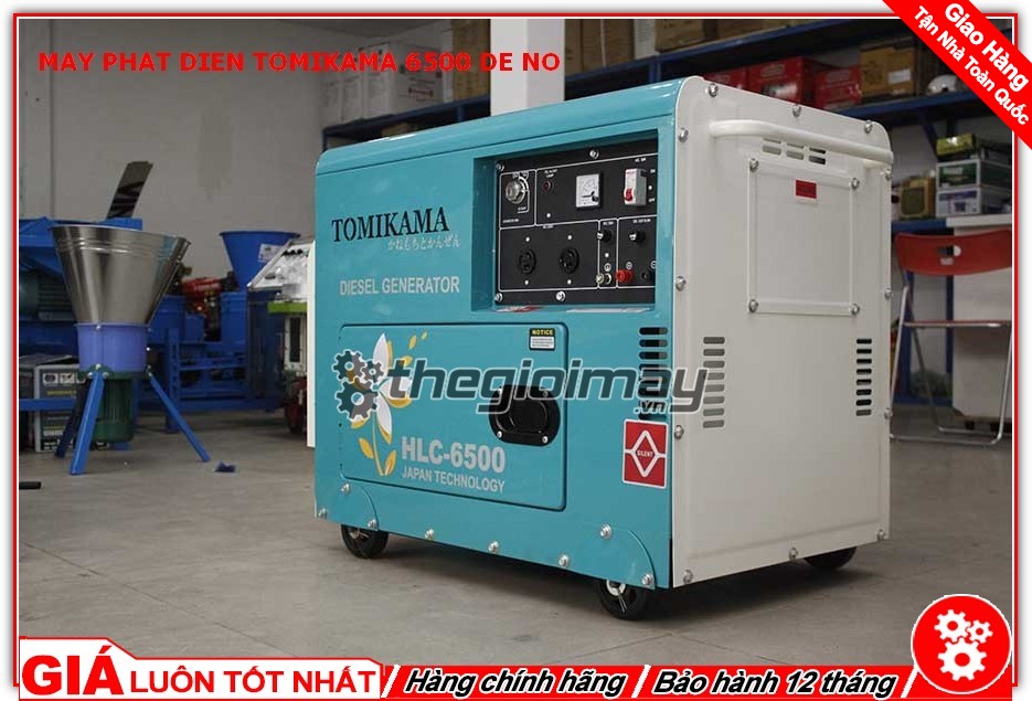 Tomikama HLC-6500 được trang bị chức năng phun nhiên liệu sơ cấp, đã làm cho những chiếc máy chạy dầu đời mới không còn gây tiếng ồn như những dòng máy đời cũ