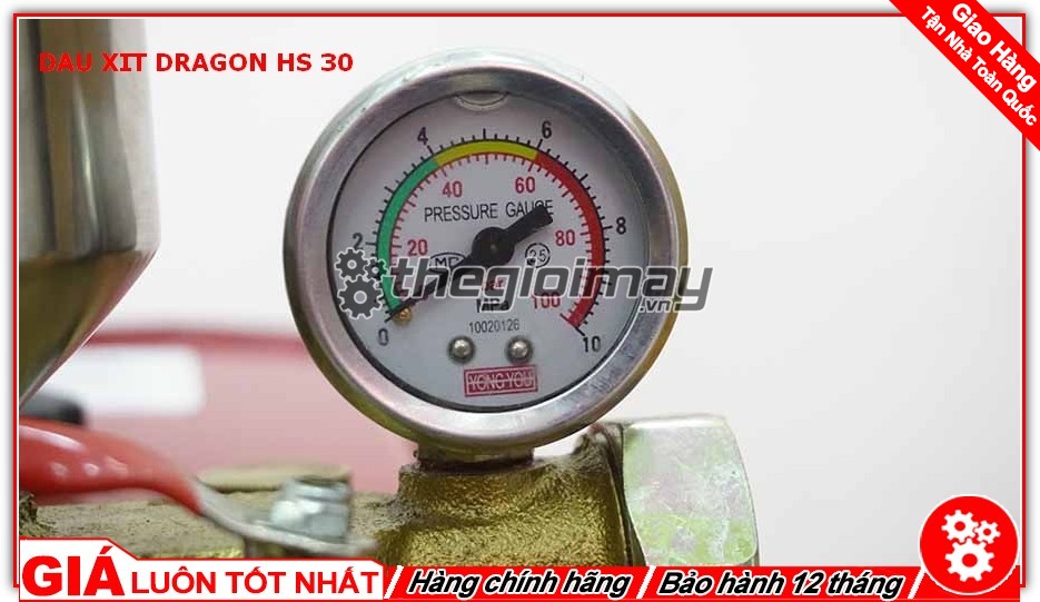 Đồng hồ đo áp lực của máy áp lực của máy