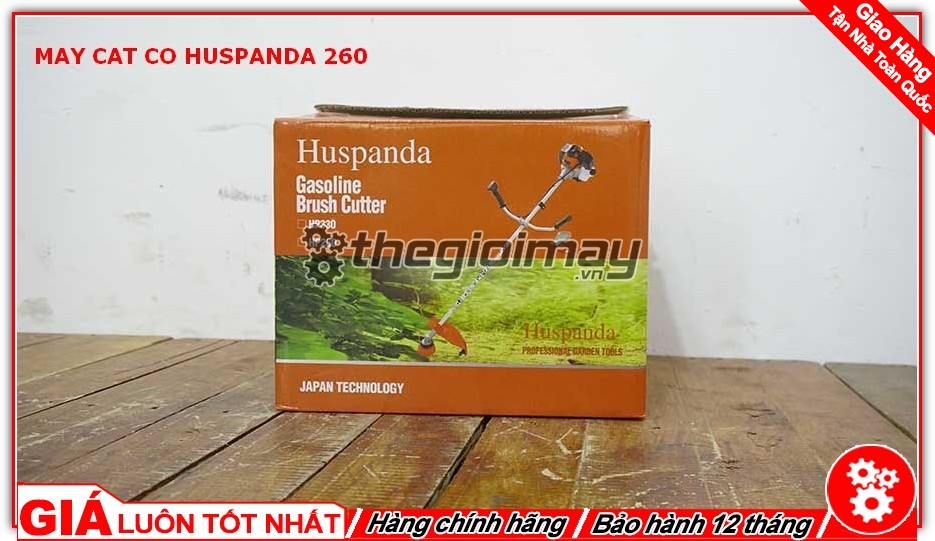 Thùng máy cắt cỏ Huspanda HP260.