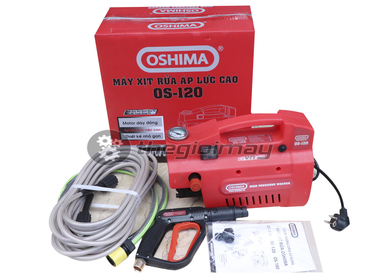 Máy xịt rửa Oshima OS 120 chính hãng