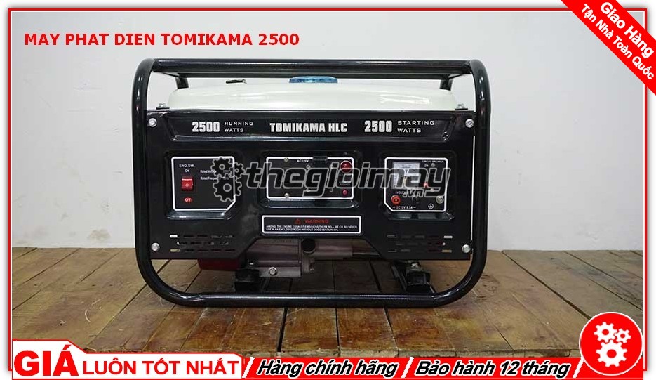 Máy phát điện TOMIKAMA 2500