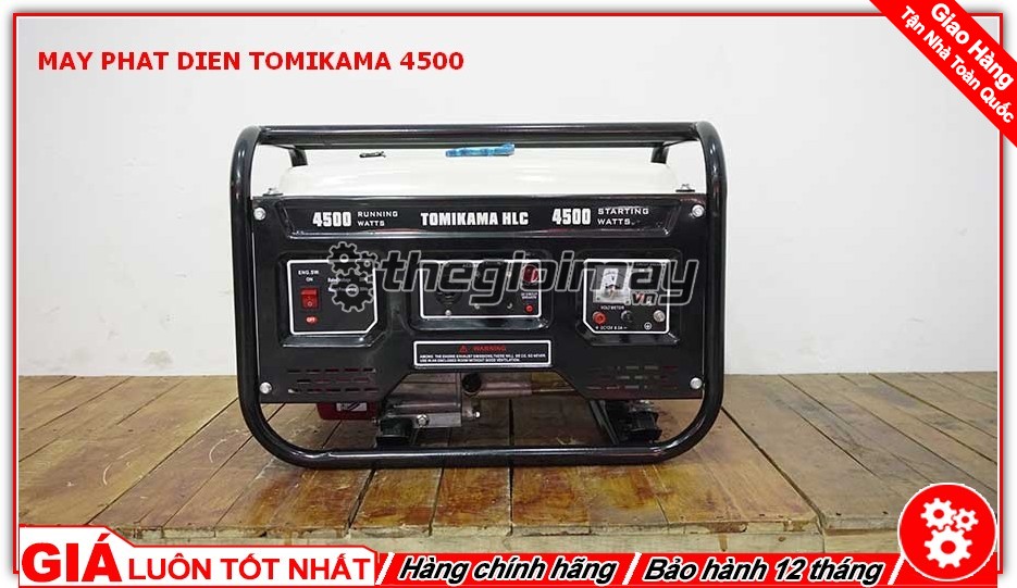 Máy phát điện TOMIKAMA 4500