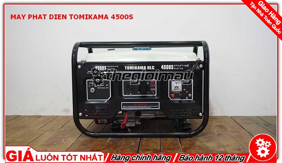 Máy phát điện TOMIKAMA 4500S