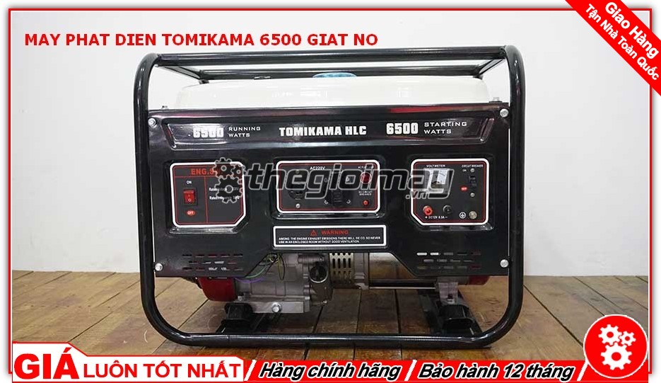 Máy phát điện TOMIKAMA 6500