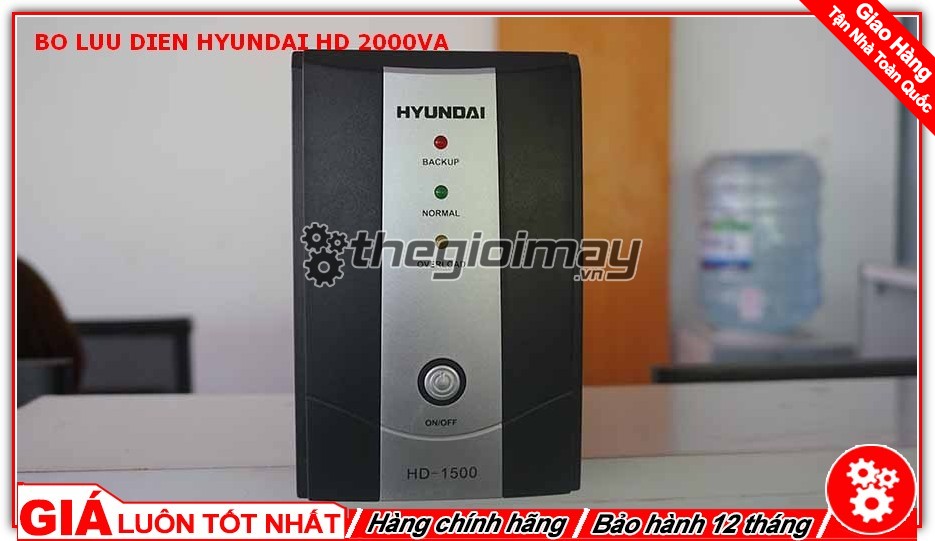 Bộ lưu điện Hyundai HD 2000VA