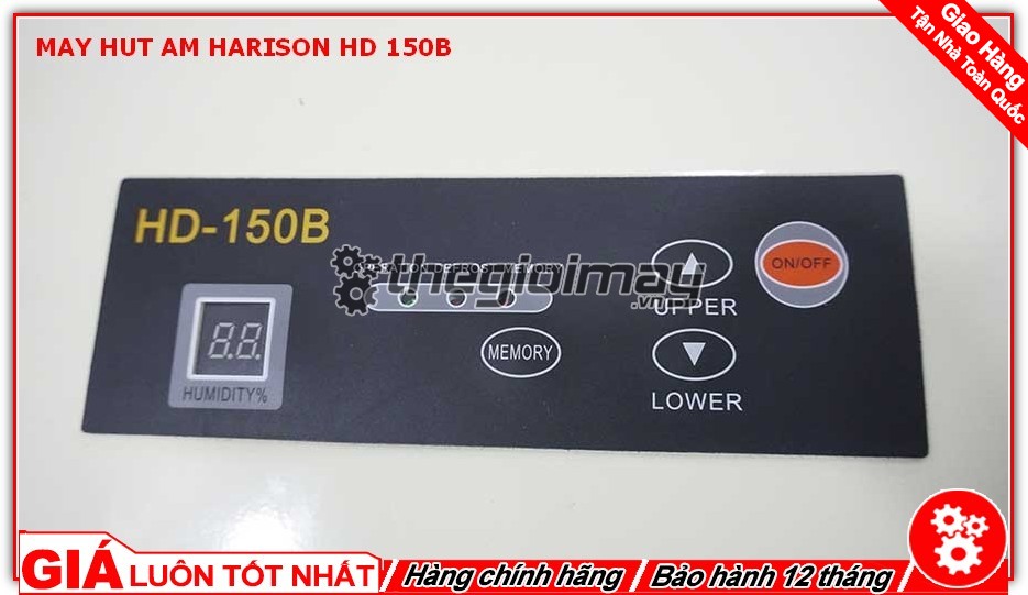 Bảng thông số máy hút ẩm Harison HD-150B