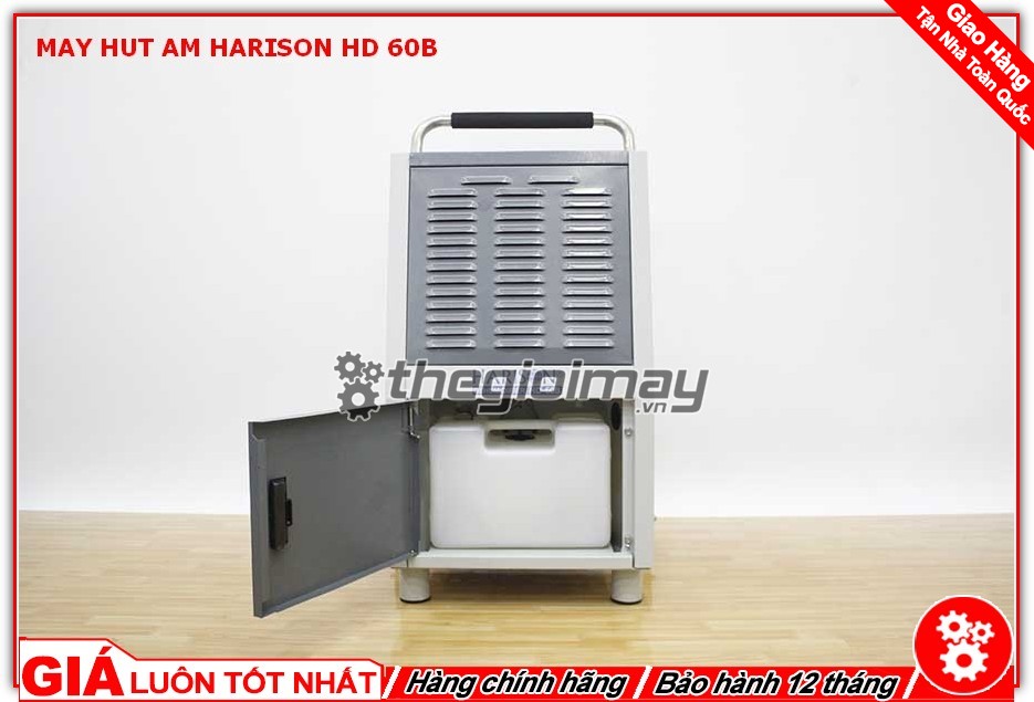 Mặt trước máy hút ẩm Harison HD-60B
