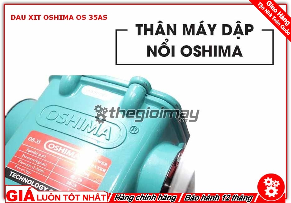 Thân máy dập nổi Oshima OS 35AS 