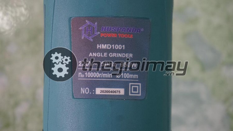 Thông số kỹ thuật của máy mài góc Huspanda HMD 1001