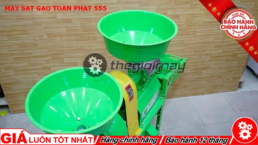 Phễu máy xát gạo Toàn Phát 555