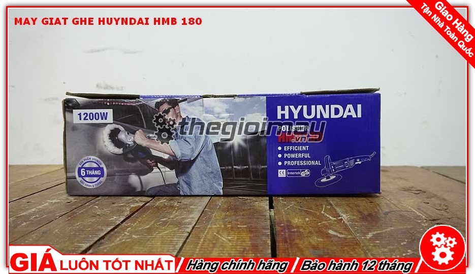 Hộp đựng sản phẩm máy giặt ghế Hyundai HMB-180