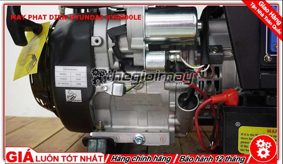 Động cơ của máy phát điện Hyundai HY9000LE