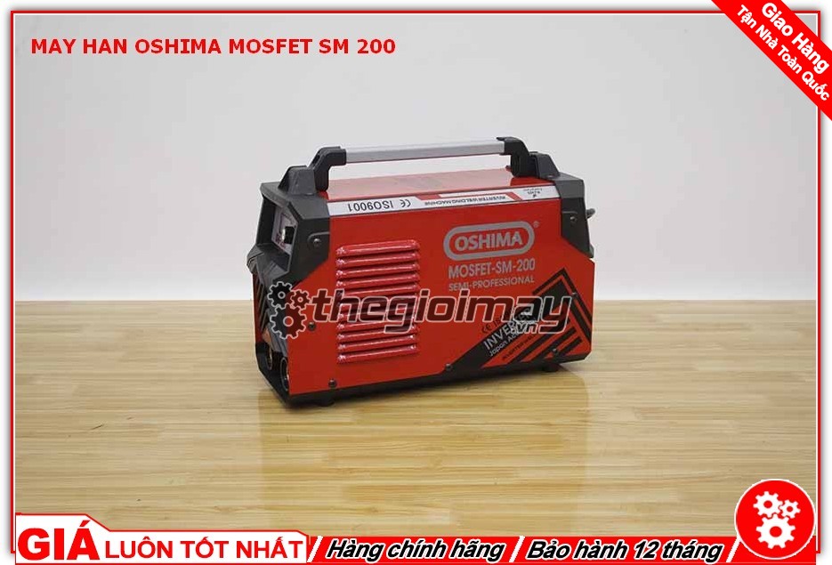 Máy hàn Oshima MOSFET SM 200 tiết kiệm điện năng