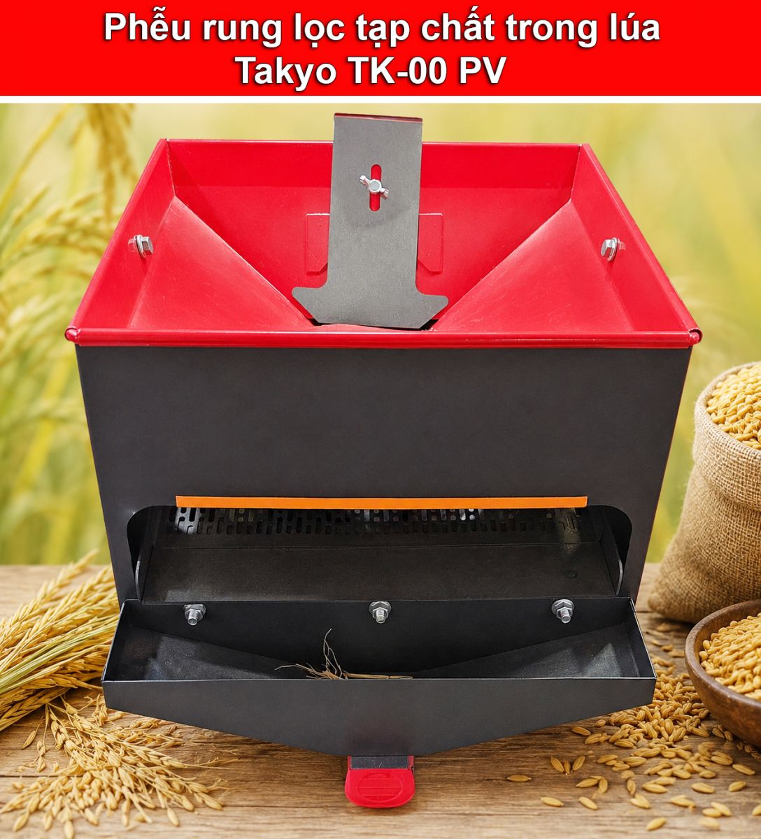 Phẫu rung lọc tạp chất lúa Takyo TK - 00 PV