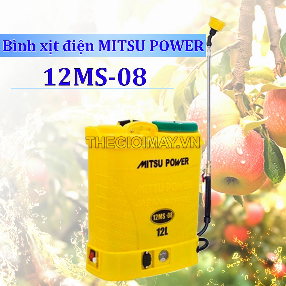 Bình xịt điện Mitsu Power 12MS-08