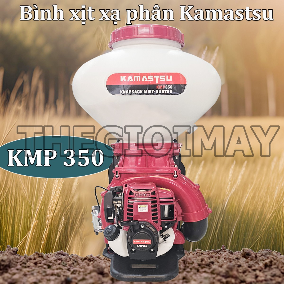 Bình xịt xạ phân Kamastsu KMP350 26L