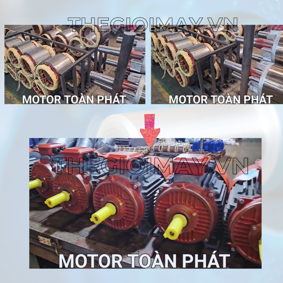 Lợi ích khi bà con mua motor Chesi 1.5 kW 1490 vòng/phút tại Thế giới máy: Bà còn sẽ nhận được motor Chesi 1.5 kW hàng chính hãng, chất lượng, giá cả phải chăng.  2. Được 1 đổi 1 motor trong 12 tháng nếu lỗi do nhà sản xuất.  3. Có hơn 15 năm kinh nghiệm với đội ngũ chuyên viên tư vấn nhiệt tình, với công suất motor là 1.5 kW tốc chậm thì Thế giới máy sẽ tư vấn cho bà con phù hợp với nhu cầu và mục đích sử dụng, mong muốn bà con hài lòng về chất lượng sản phẩm.  4. Giao hàng toàn quốc, được nhận hàng nhanh chóng trong nội thành Cần Thơ và Hồ Chí Minh, được đồng kiểm khi nhận hàng.