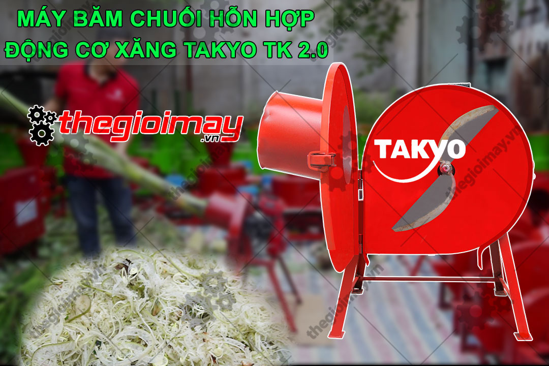 Máy băm chuối hỗn hợp Takyo TK-20