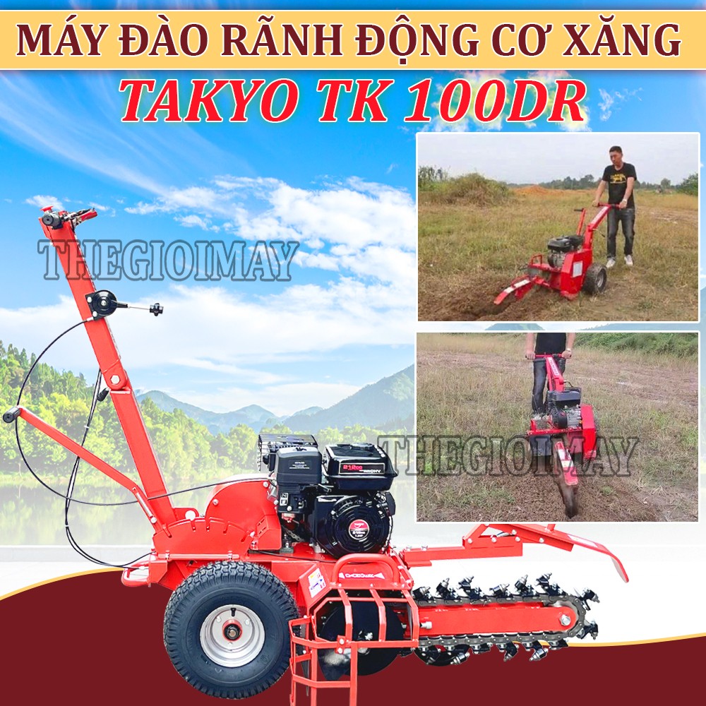 Máy đào rãnh Takyo TK 100 DR