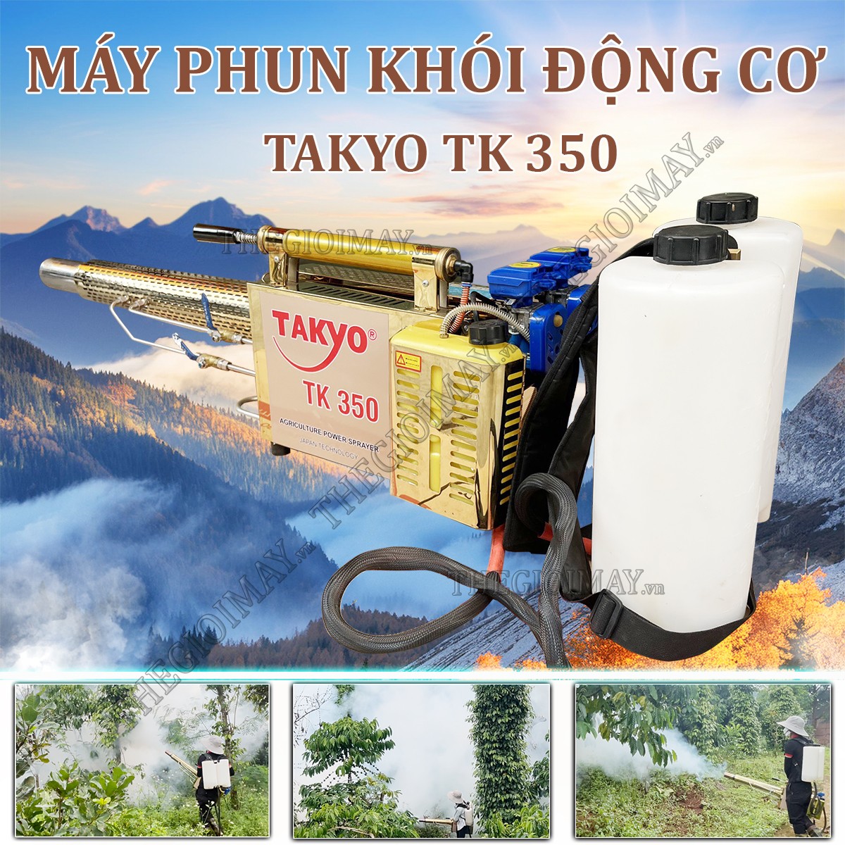 Máy phun khói Takyo TK 350