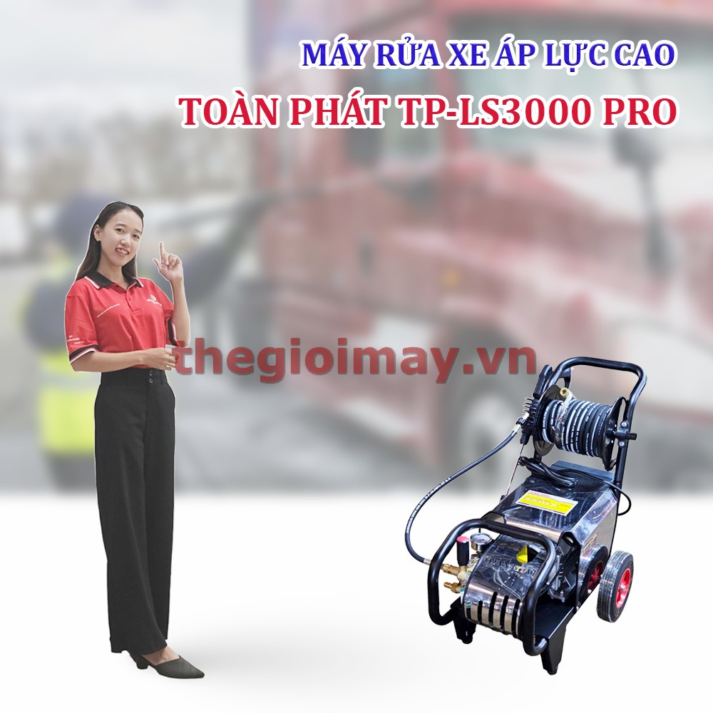 Máy rửa xe áp lực cao Toàn Phát TP-LS3000 PRO