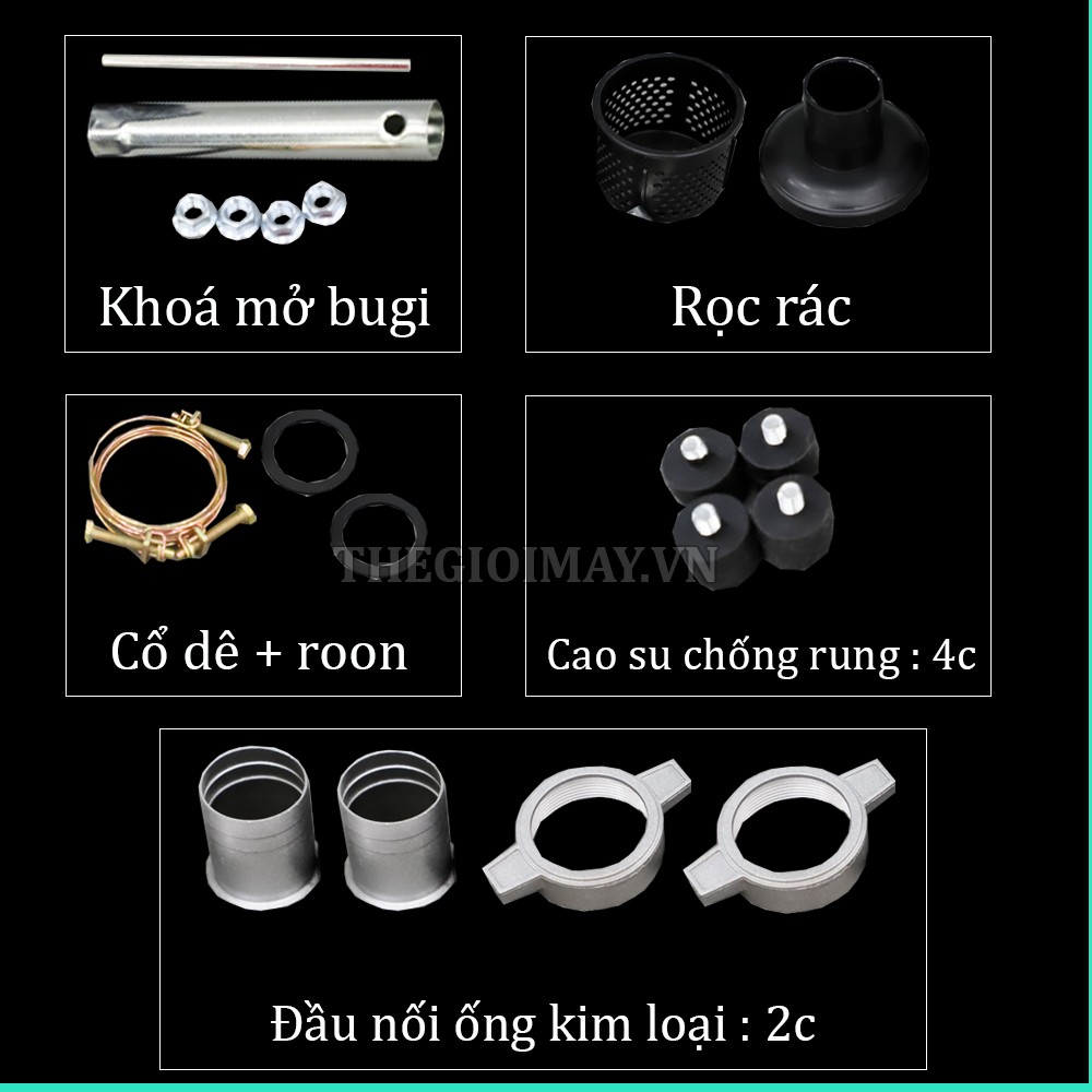 Phụ kiện của máy bơm nước Mitsukaisho MS 50