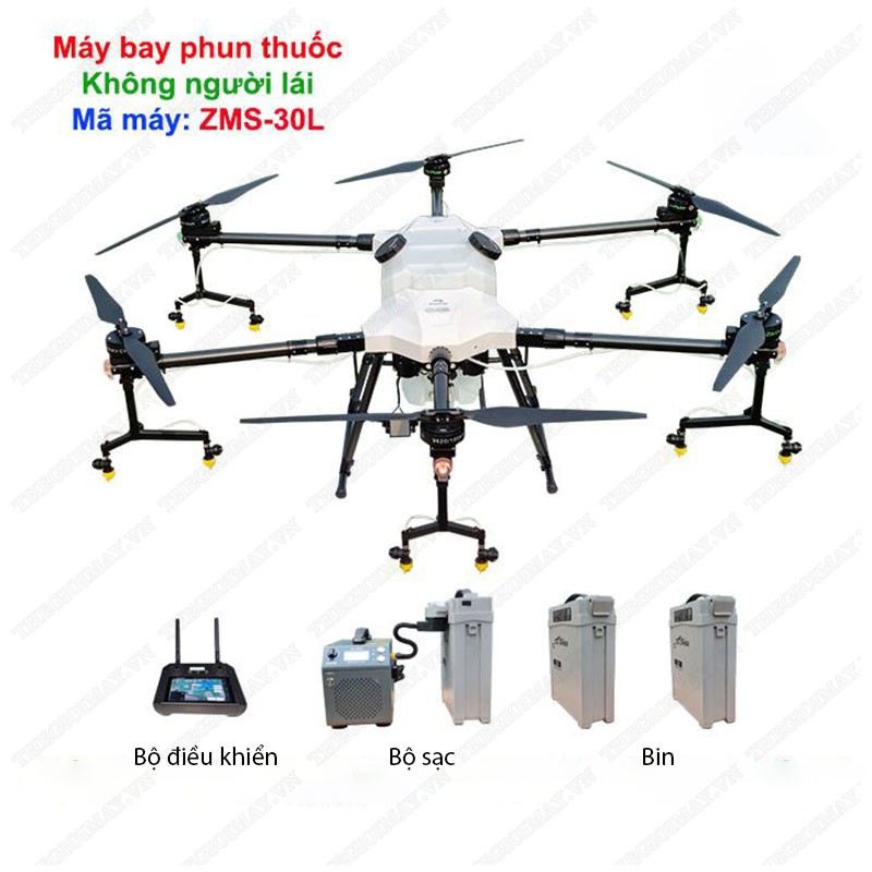 Linh kiện đi theo máy bay phun thuốc không người lái Zms 30l