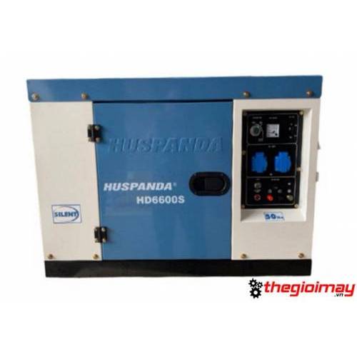 Máy phát điện chạy dầu giảm âm Hupanda HD6600S