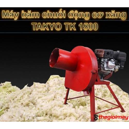 Máy băm chuối hỗn hợp động cơ xăng Takyo TK 1500