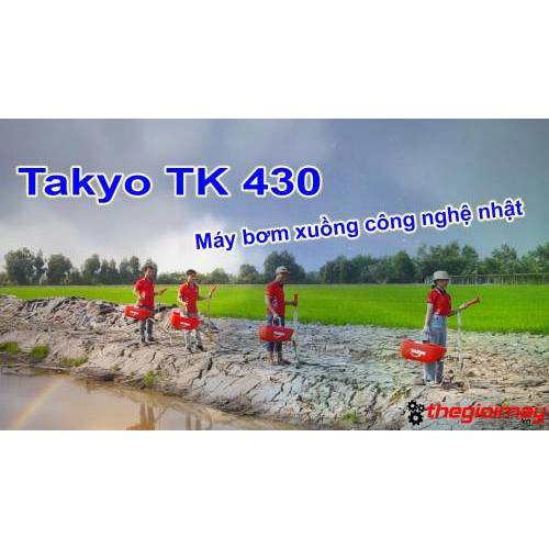 Máy bơm xuồng - bơm thuyền Takyo TK 430
