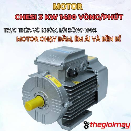 Motor Chesi 3 kW 1490 vòng/phút