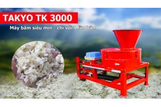 Giới thiệu về máy băm đa năng TAKYO TK 3000