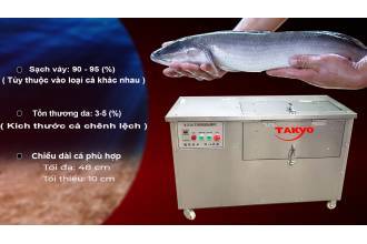 Máy đánh vảy cá rô tại tỉnh Tây Ninh