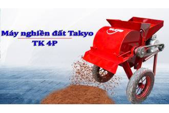 Ra mắt máy nghiền đất TAKYO TK 4P 