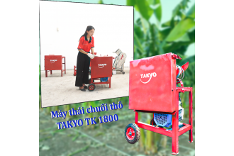 Giải quyết hàng loạt khó khăn của bà con trong chăn nuôi nhờ máy thái cỏ đa năng Takyo TK 1800 